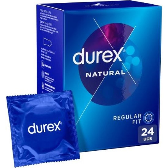 Durex Condoms Natural 24 ud