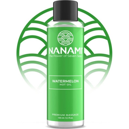 Nanami Hot Oil Massage Watermelon Aroma Heat Efect 100 ml