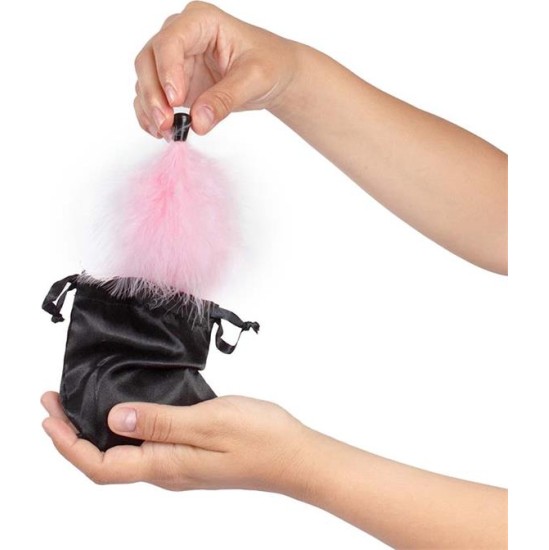 Secret Play 100% Edible Powder Kit and Feather Tickler Sparkling Strawberry