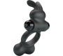 Prettylove Yusuf Vibrating Penis Ring with Steel Beads 2x33gr
