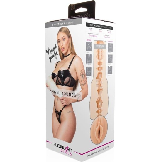 Fleshlight Angel Youngs Sweetness Masturbator Vagina