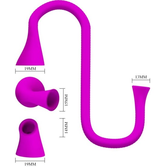 Romance Stimulator with Suction 3 in 1