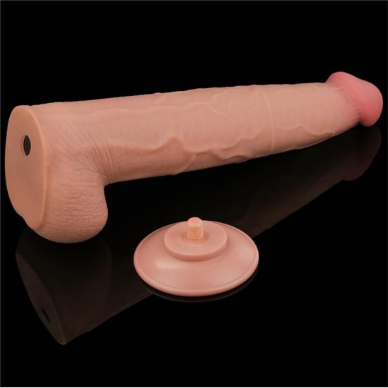 Lovetoy Dildo Dual Layer Sliding Skin 13.5