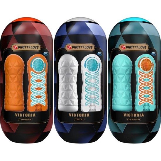 Prettylove 15 Masturbator Set 3 Styles