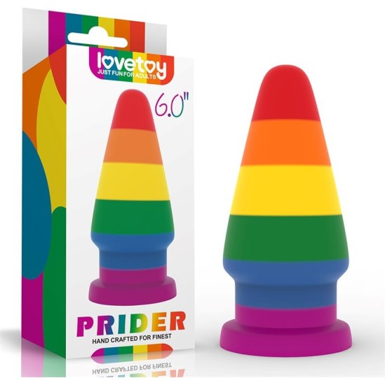 Lovetoy Butt Plug Prider 6 LGBT