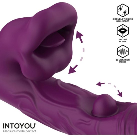 Intoyou Bella Vibe with Double Tickling Ball and Biting 3 Motors