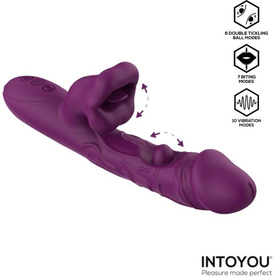 Intoyou Bella Vibe with Double Tickling Ball and Biting 3 Motors
