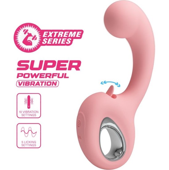 Prettylove Erynnyes Vibrator with Licking