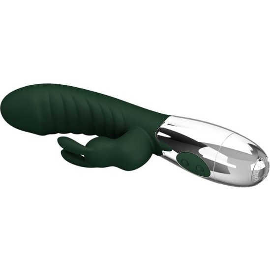 Prettylove Naughty Bunny Vibe 30 Functions Green