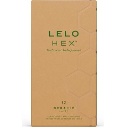 Lelo HEX Condoms Organic 12 units