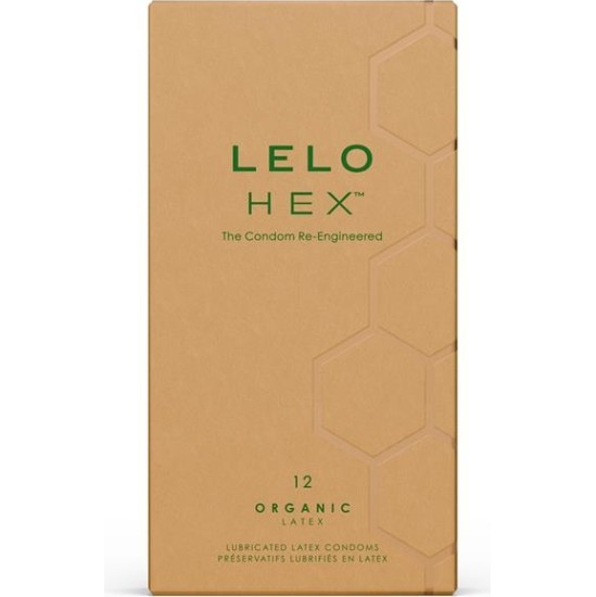 Lelo HEX Condoms Organic 12 units