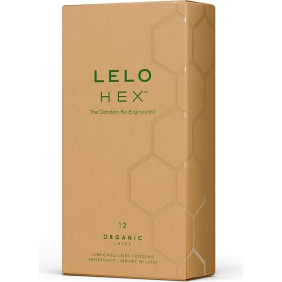 Lelo HEX Condoms Organic 12 units
