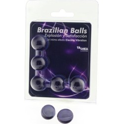 Brazilian Balls Set 5 Brazilian Balls Gel Electric Vibration Effect