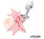Latetobed Bdsm Line Anal Plug with Jewel and Pompon