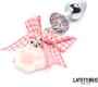 Latetobed Bdsm Line Anal Plug with Jewel and Pompon
