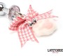Latetobed Bdsm Line Anal Plug with Jewel and Pompon