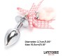 Latetobed Bdsm Line Anal Plug with Jewel and Pompon