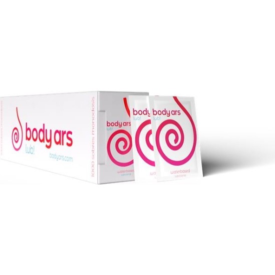 Body Ars Monodose Lubricant Gel Water Base Natural 1000 x 4 ml