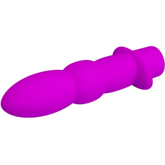 Prettylove Wyatt Butt Plug 10 Vibrating Functions Pink