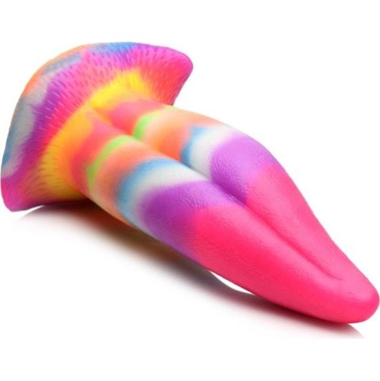Creature Cocks Glow-In-The-Dark Unicorn Tongue Dildo 8.4