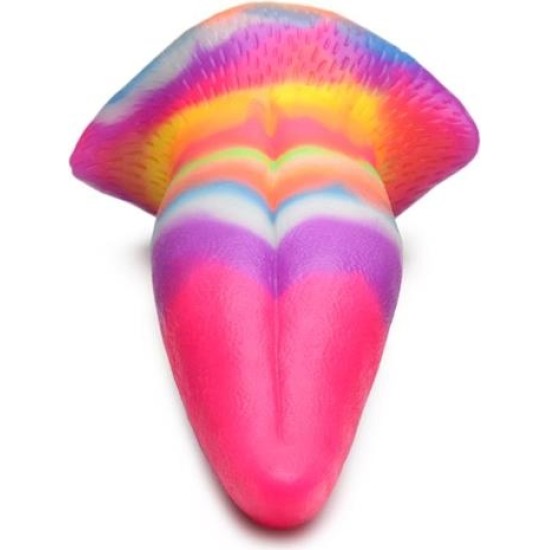 Creature Cocks Glow-In-The-Dark Unicorn Tongue Dildo 8.4