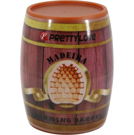 Prettylove Madeira Barrel Shaped Male Masturbator