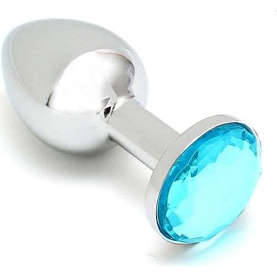 Rimba Toys Metal Butt Plug Sofia Blue Jewel