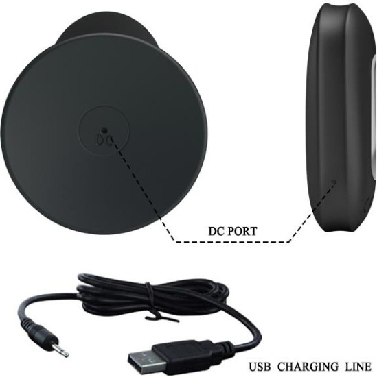 Mr Play Vibrating Butt Plug with Remote control USB