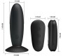 Mr Play Vibrating Butt Plug with Remote control USB