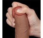 Lovetoy Dildo Sliding Skin 8 Brown
