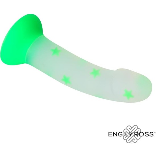 Dildox By Engily Ross Glow-in-the-Dark Dildo Confetti Star 17 cm
