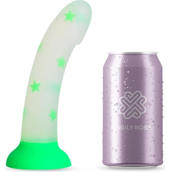 Dildox By Engily Ross Glow-in-the-Dark Dildo Confetti Star 17 cm