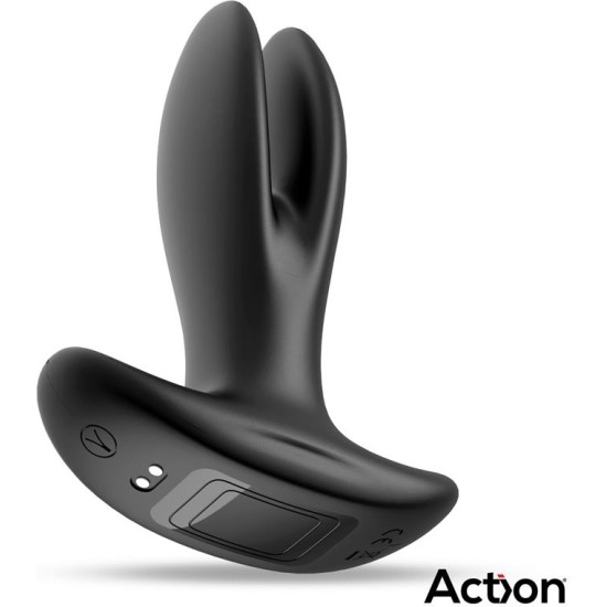 Action Pinsy Expandable Butt Plug with Remote Control