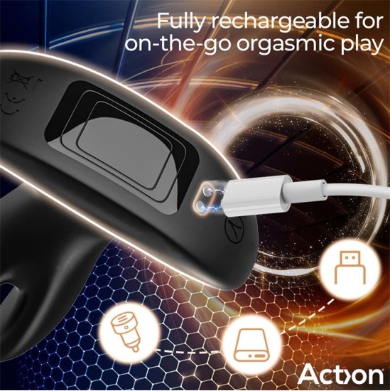 Action Pinsy Expandable Butt Plug with Remote Control