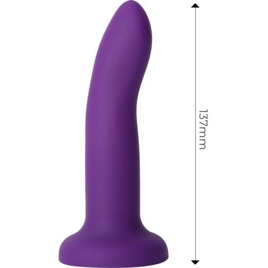 Dildox By Engily Ross Color Changing Dildo Purple to Pink Size S 14 cm