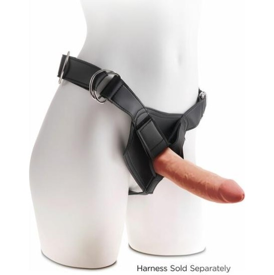 King Cock Triple Density Dildo 7 Caramel