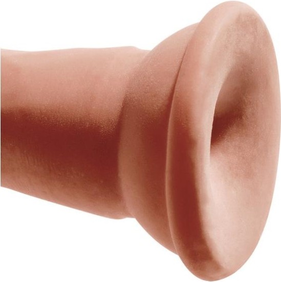 King Cock Triple Density Dildo 7 Caramel