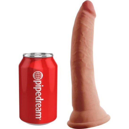 King Cock Triple Density Dildo 7 Caramel