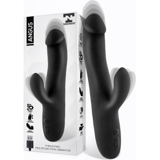 Tardenoche Angus Vibrator with Thrusting Movement 2 Motors Silicone USB
