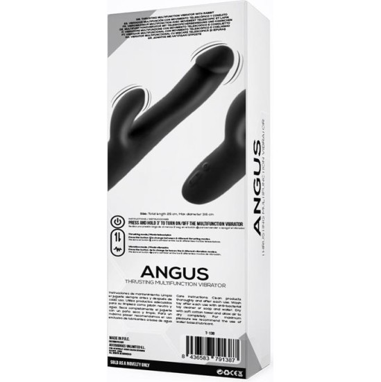 Tardenoche Angus Vibrator with Thrusting Movement 2 Motors Silicone USB