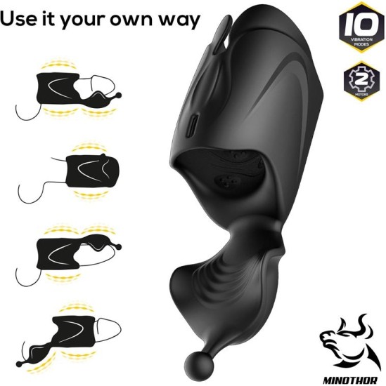 Minothor AdvaX One Masturbator Dual Motor Multiple Stimulation
