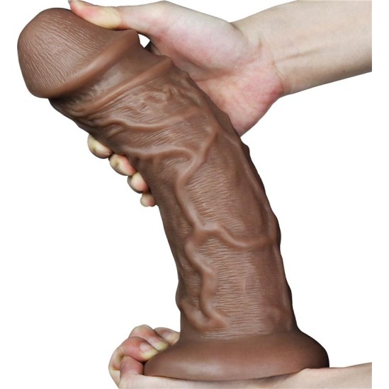 Lovetoy Dildo King 10.5 with Vibration Chubby Brown