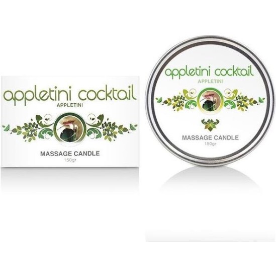Cobeco Pharma Massage Candle Appletini Cocktail 150 gr
