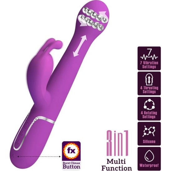 Prettylove Dejon Vibrator Thrusting and Rotation Twinkled