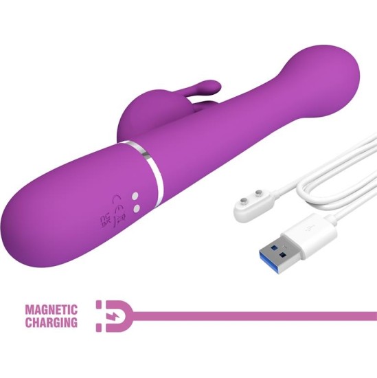 Prettylove Dejon Vibrator Thrusting and Rotation Twinkled