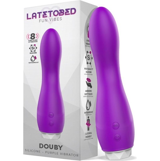 Latetobed Douby Vibe Silicone Purple