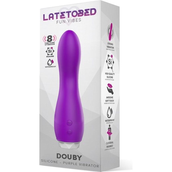 Latetobed Douby Vibe Silicone Purple
