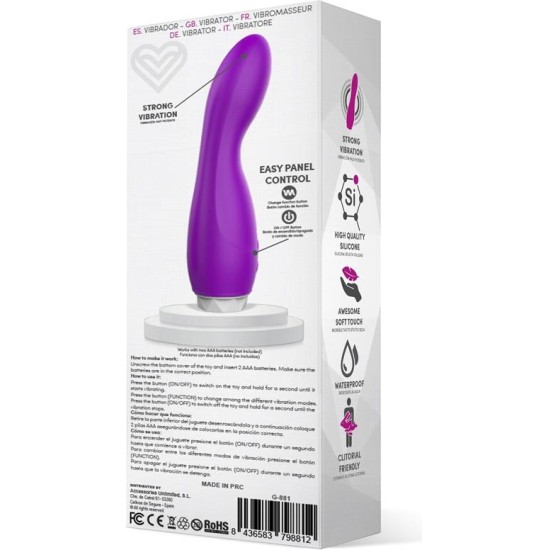Latetobed Douby Vibe Silicone Purple