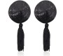 Latetobed Bdsm Line Nipple Covers Self-adhesive Black