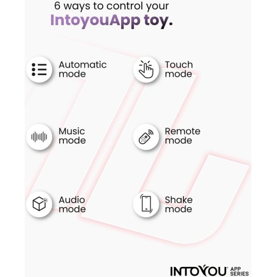 Intoyou App Series Vibrating Egg with Waving and APP USB